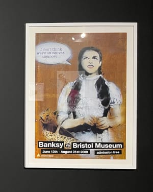 Dorothy at Banksy in New York