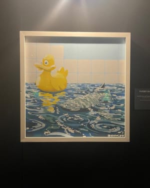 Rubber Duck at Banksy in New York